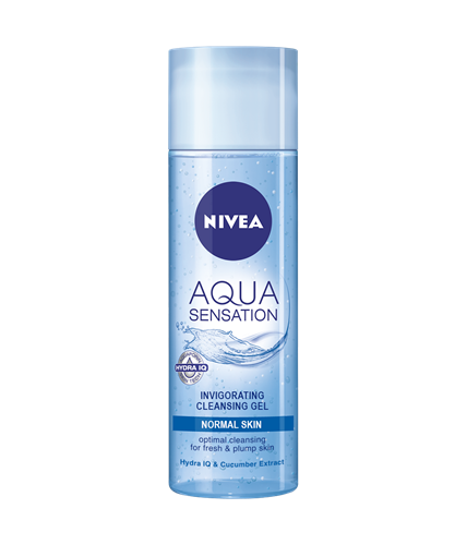 nivea aqua face wash